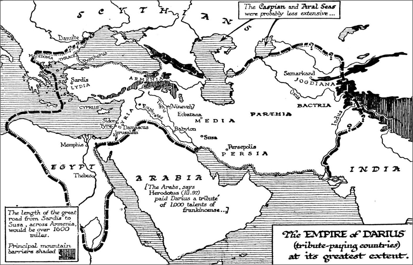 Persian, Darius empire