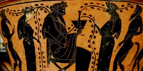 The instruments used - such as lyre and reed-pipes - are known from, paintings and archaeological remains